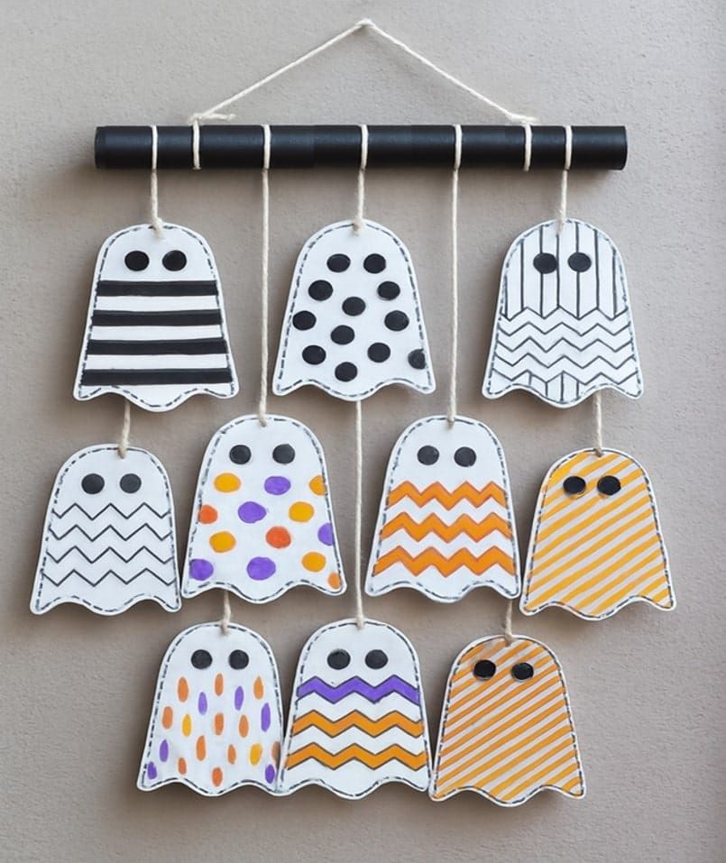 Easy and Fun Halloween Ghost Craft for Kids