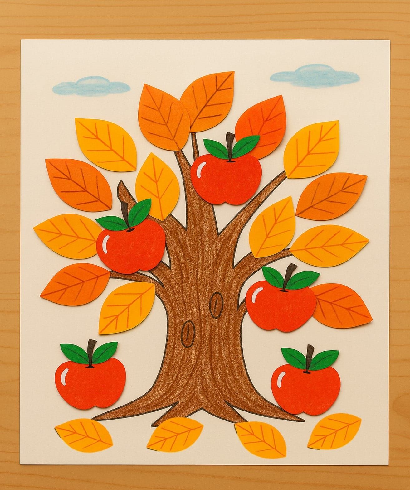 Easy and Fun Apple Tree Craft for Kids