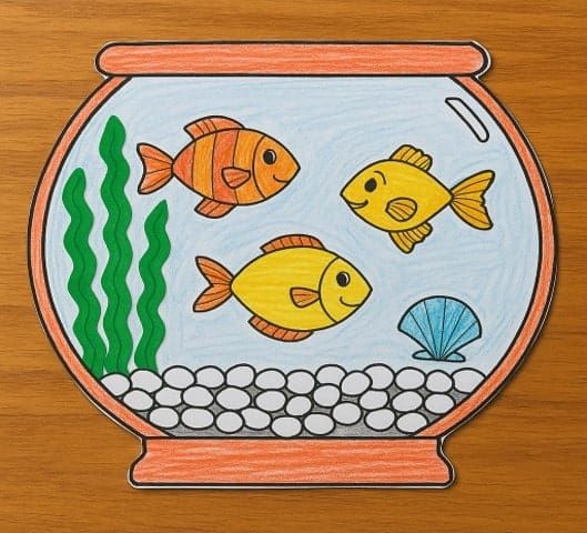 Fish Crafts for Kids: Fun and Easy Aquarium craft