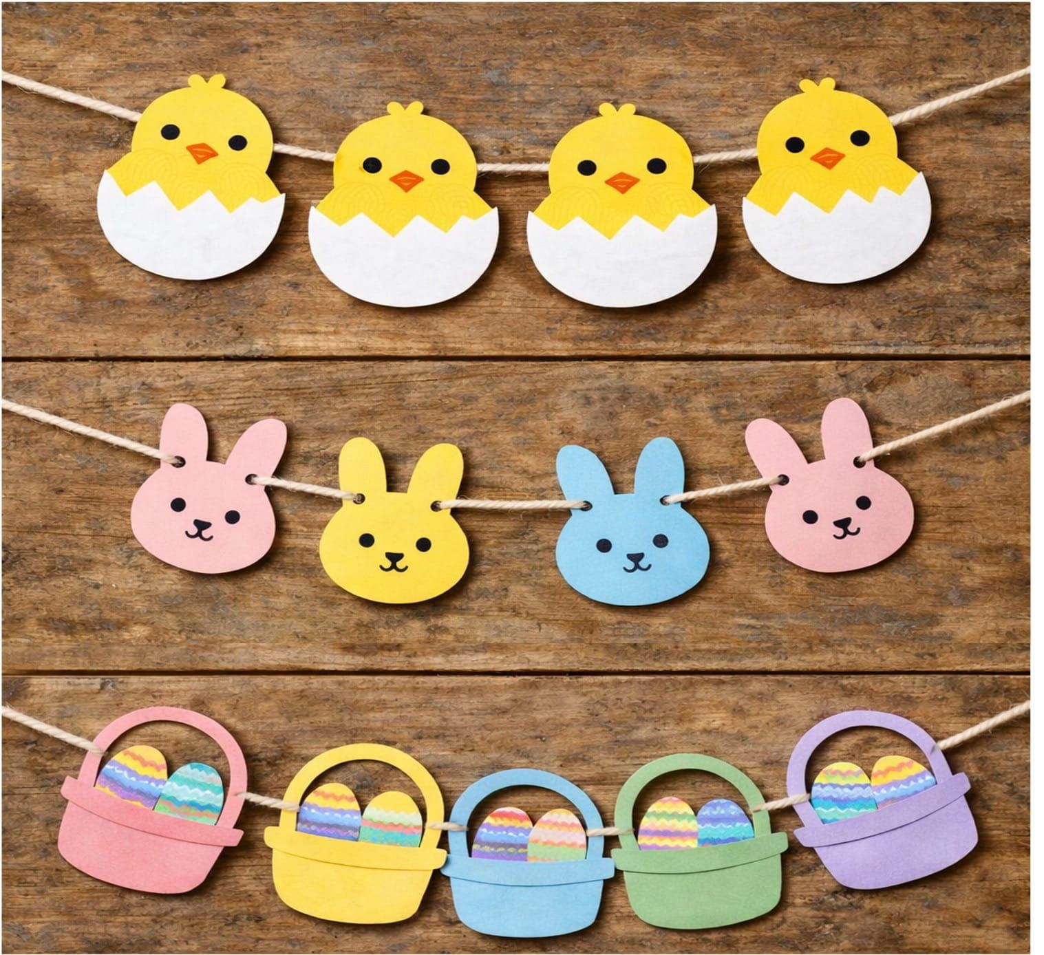 Easy and Fun Easter Garland Ideas for Kids