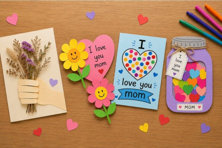 Easy Handmade Mother’s Day Cards for Kids
