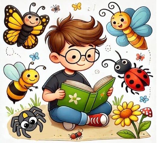 12 Easy Essays for Kids: Exploring Insects World