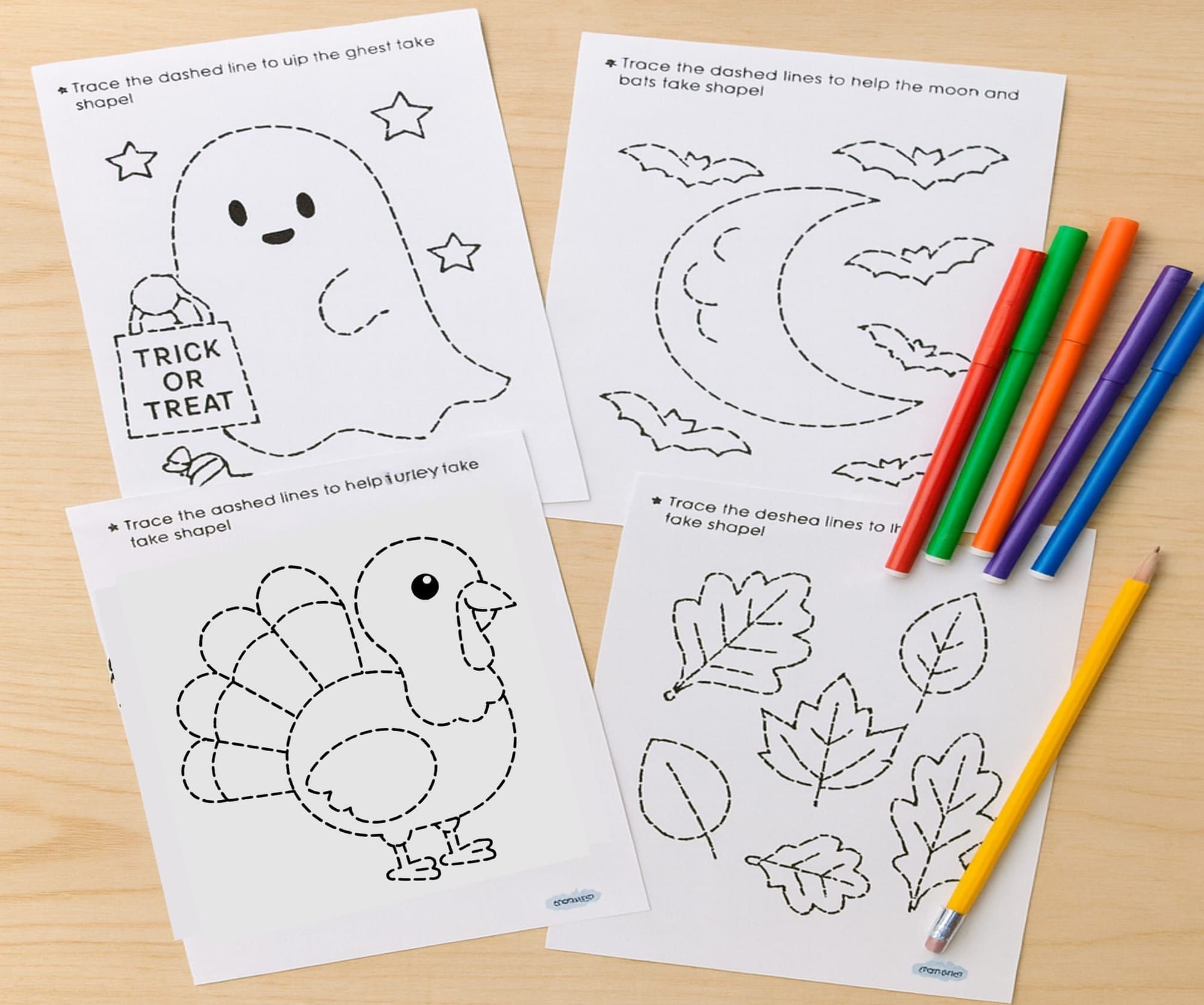 Free Printable Tracing Worksheets for Kids Fun