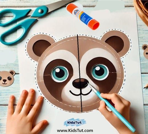 Easy and Fun Face Matching worksheets for kids
