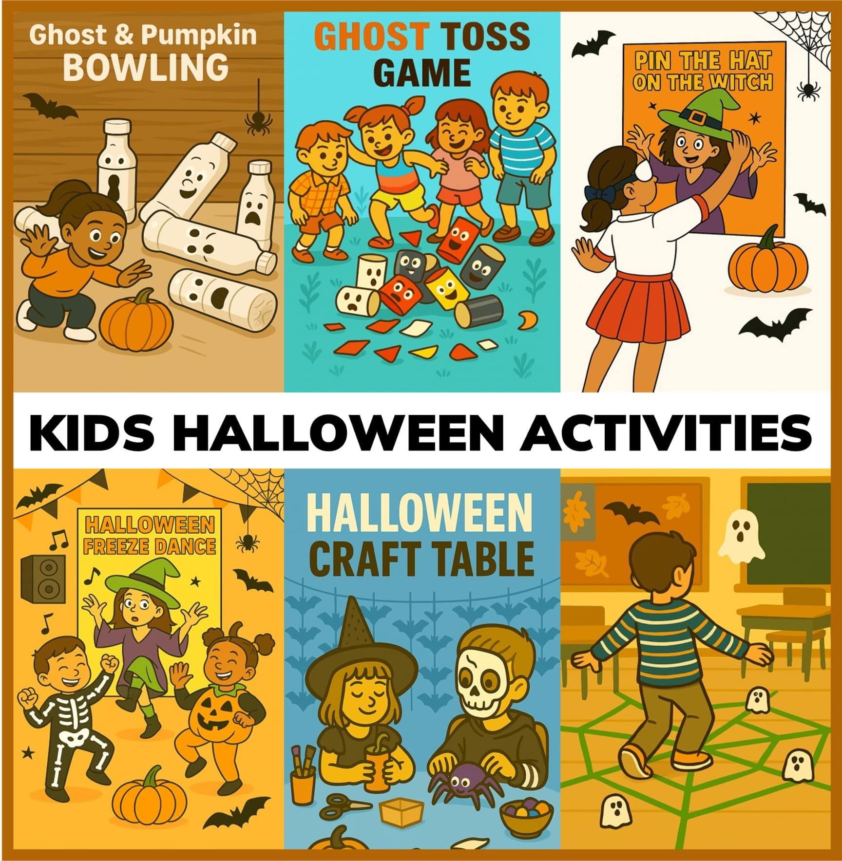 Easy Kids Halloween Activities: Fun Party Ideas