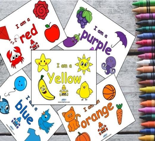 Free Flashcards for Learning Colors with Objects