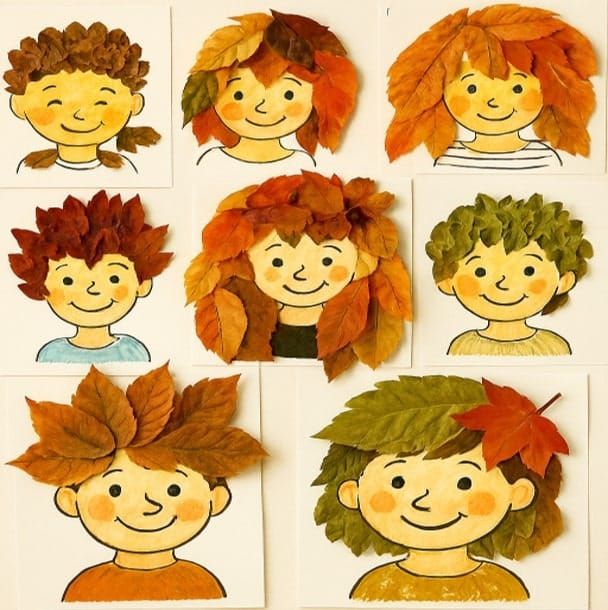 Fun and Easy Fall Leaf Hair Craft for Kids