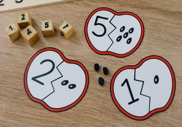 Free Printable Apple Number Puzzle 1–10 for Kids!