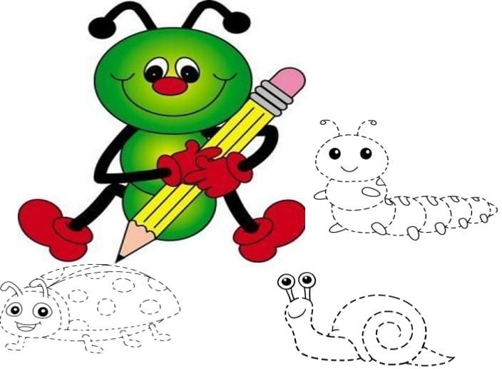 Free Garden Animals Coloring Pages for kids