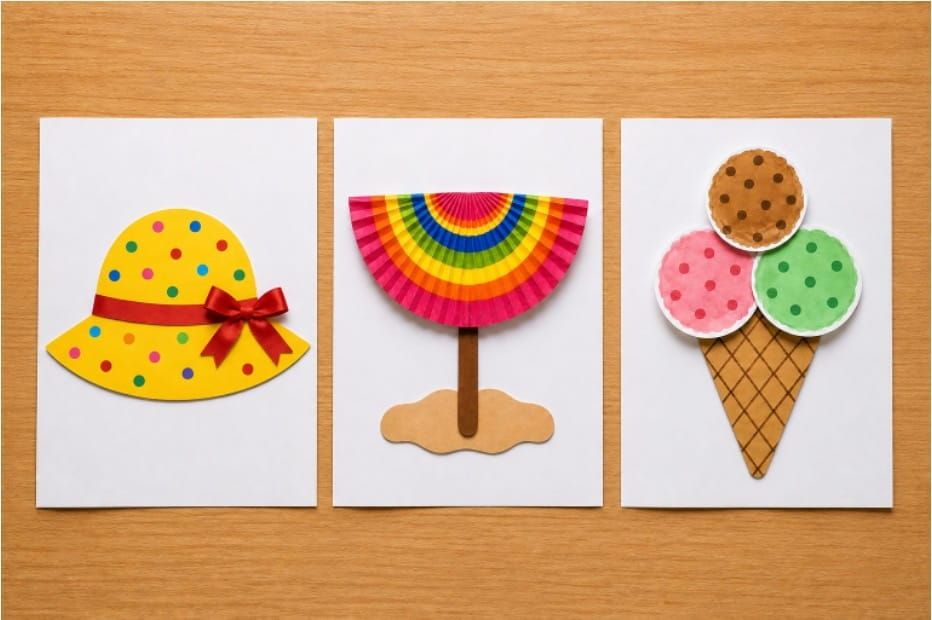 Summer Kids Crafts Ideas with Everyday Things