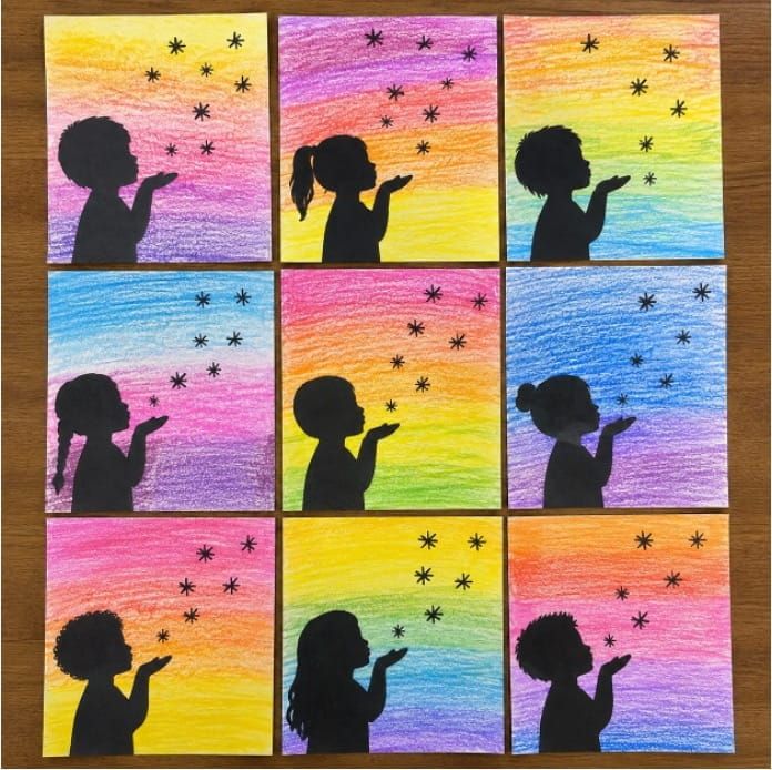 Creative Kids Silhouette Art Craft Ideas