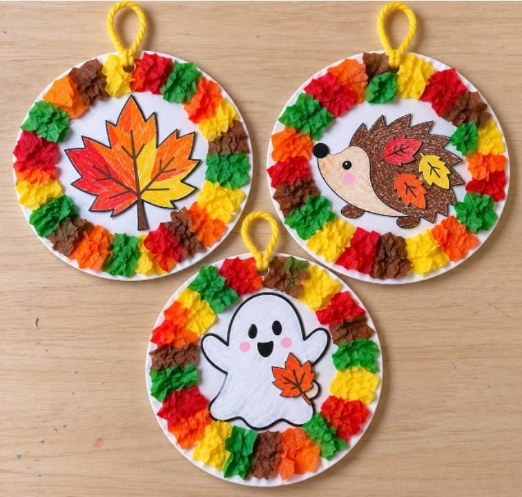 Easy Fall Wreath Craft Ideas for Kids to Make