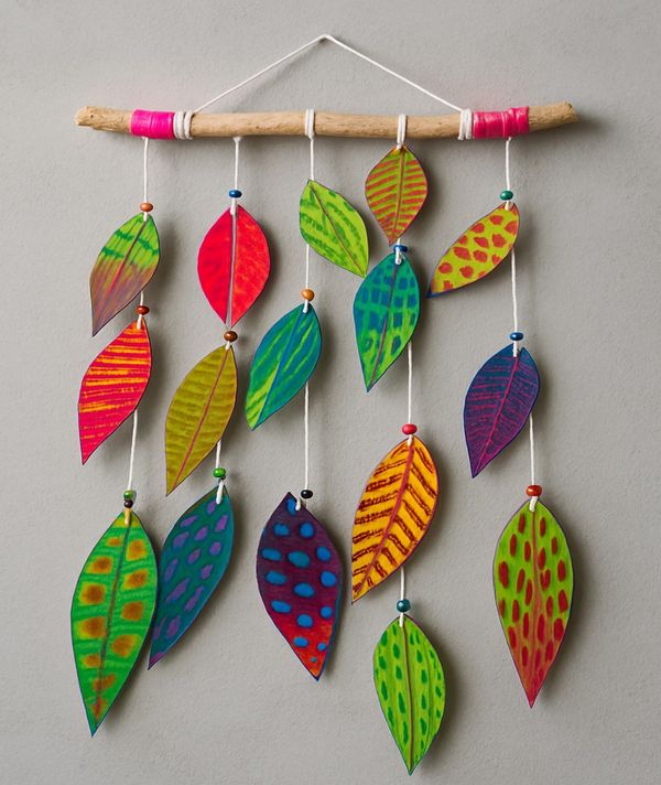 Easy Leaf Craft for Kids: Fun DIY Wall Hanging