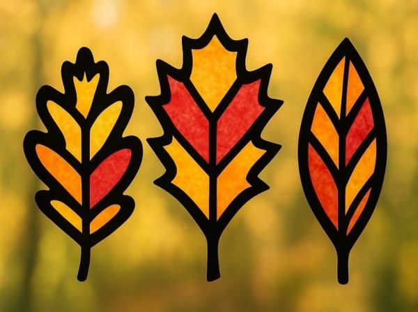 Fall Leaf Crafts for Kids: Easy & Fun Suncatcher