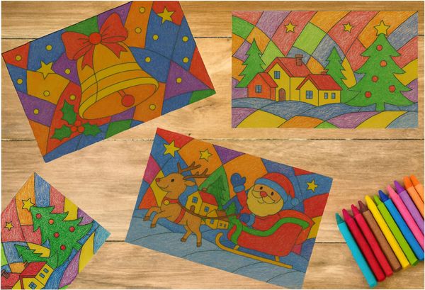 Free Christmas Coloring Pages for kids