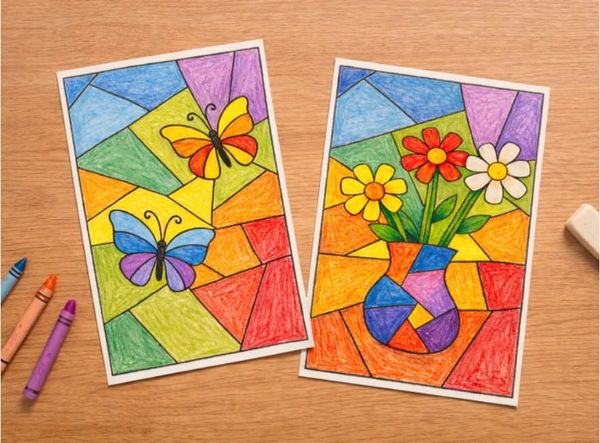 Easy and Fun Mosaic Coloring Pages for Kids