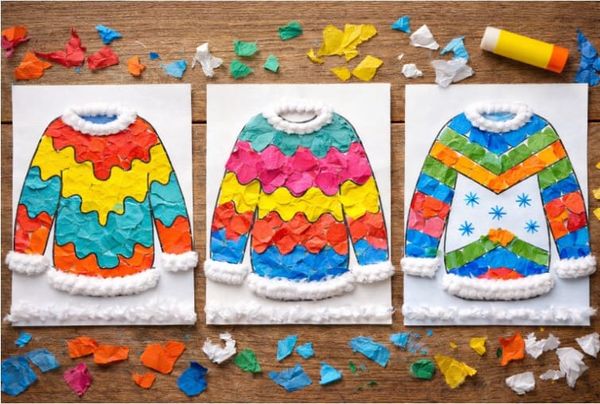 Fun and Easy Winter coloring page for kids