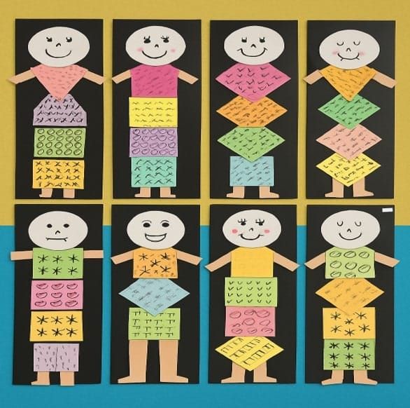 Pattern People Craft for Kids: Easy and Fun
