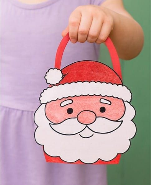 Easy Christmas Paper Bag Craft Ideas for Kids