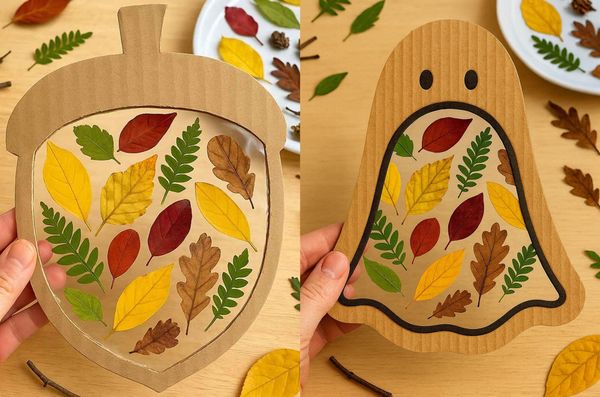 Fun Fall Crafts for Kids: Easy Nature Cutout Craft