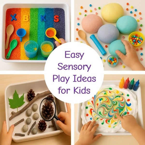 Easy Sensory Activities for Kids: Fun and Learning