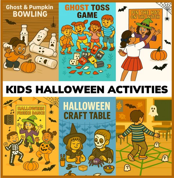 Easy Kids Halloween Activities: Fun Party Ideas