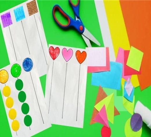 Free Shape and Color Sorting Activity for Kids