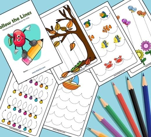 Exciting Pre-writing Worksheets for Kids