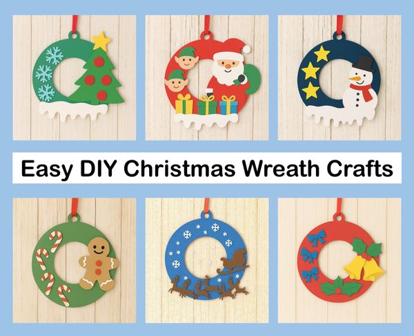 Festive Wreath Crafts: Easy DIY Christmas Fun