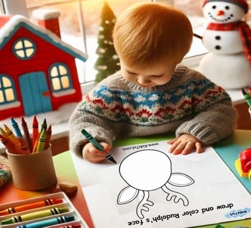 New Holiday Activity: Face Drawing Fun for Kids