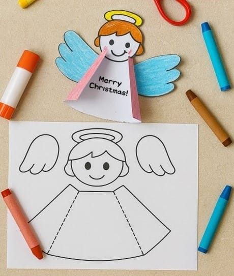 DIY Christmas Angel Craft for Kids – Easy & Fun!