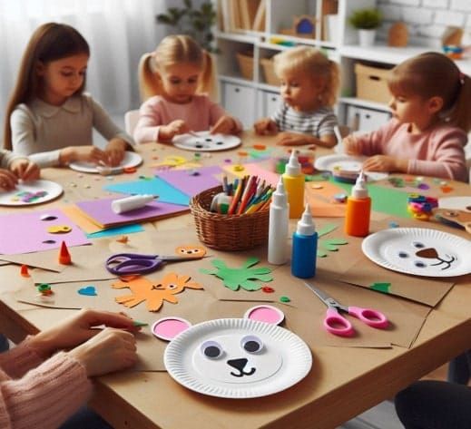 Easy Paper Plate Crafts for Kids: Cute Animals