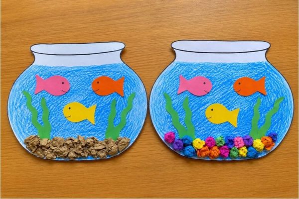 Easy Fishbowl Craft for Kids | Fun Ocean Art