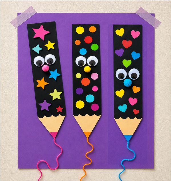 Fun Classroom Pencil Crafts for Kids