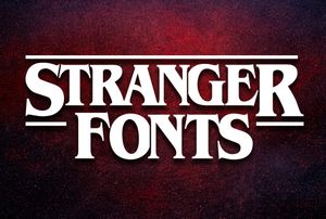 Stranger Fonts
