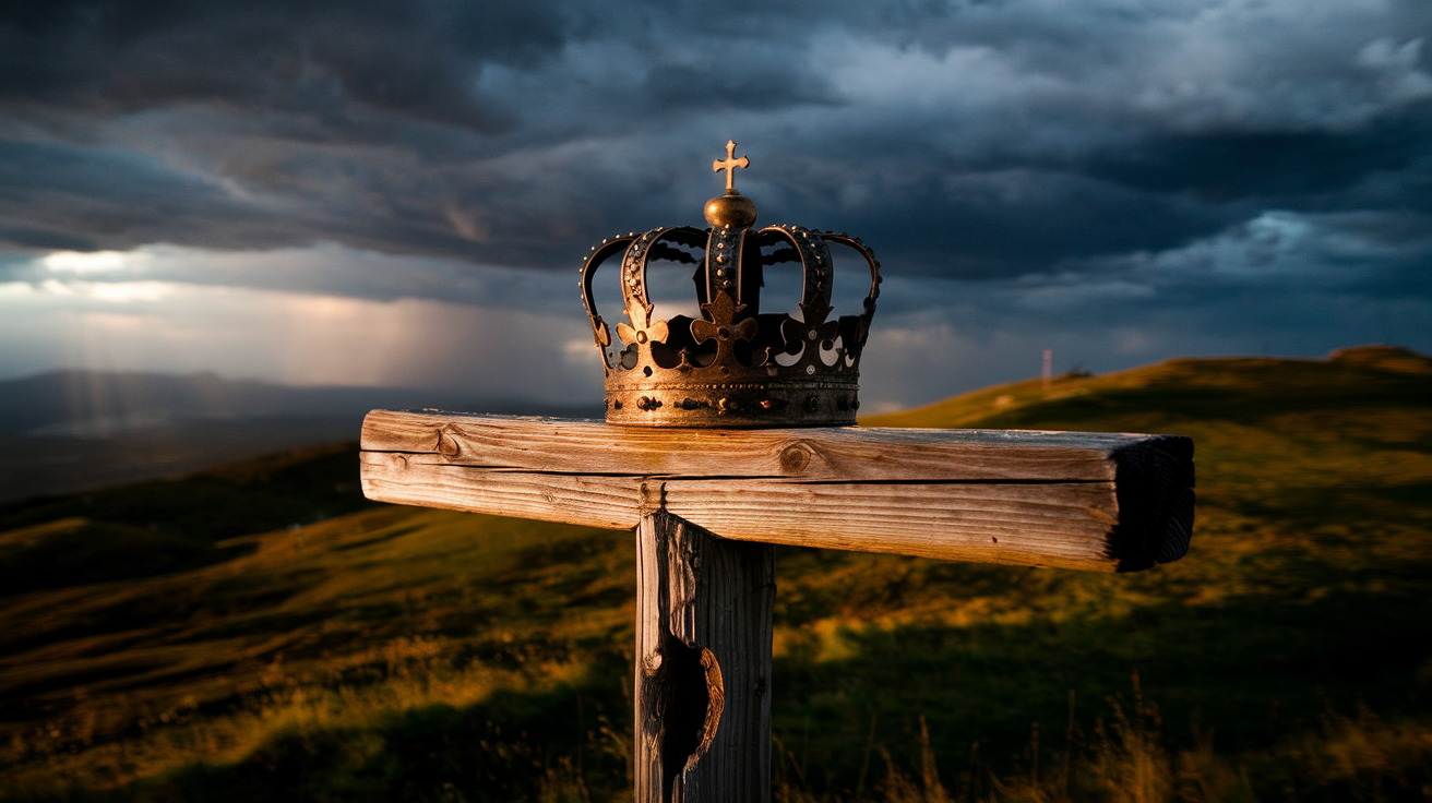 Vision Legacy Christian Marriage: See Crown Behind Cross