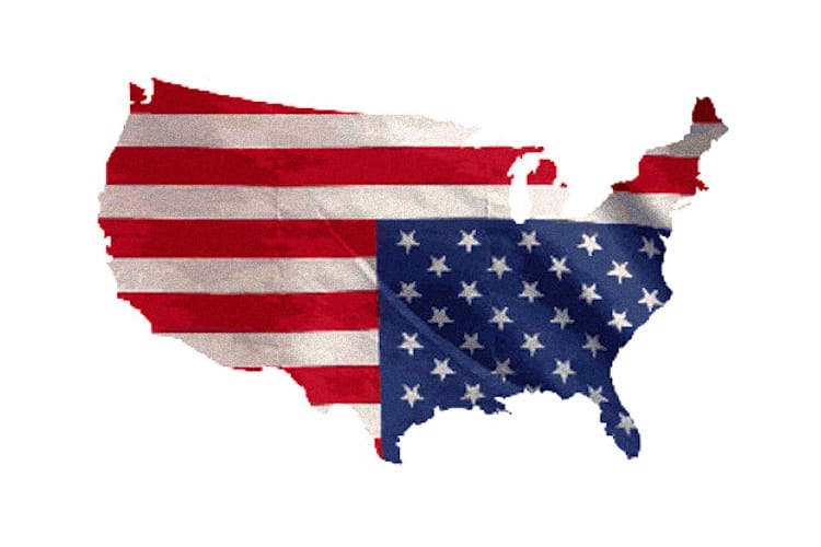 Upside-Down-American-Flag