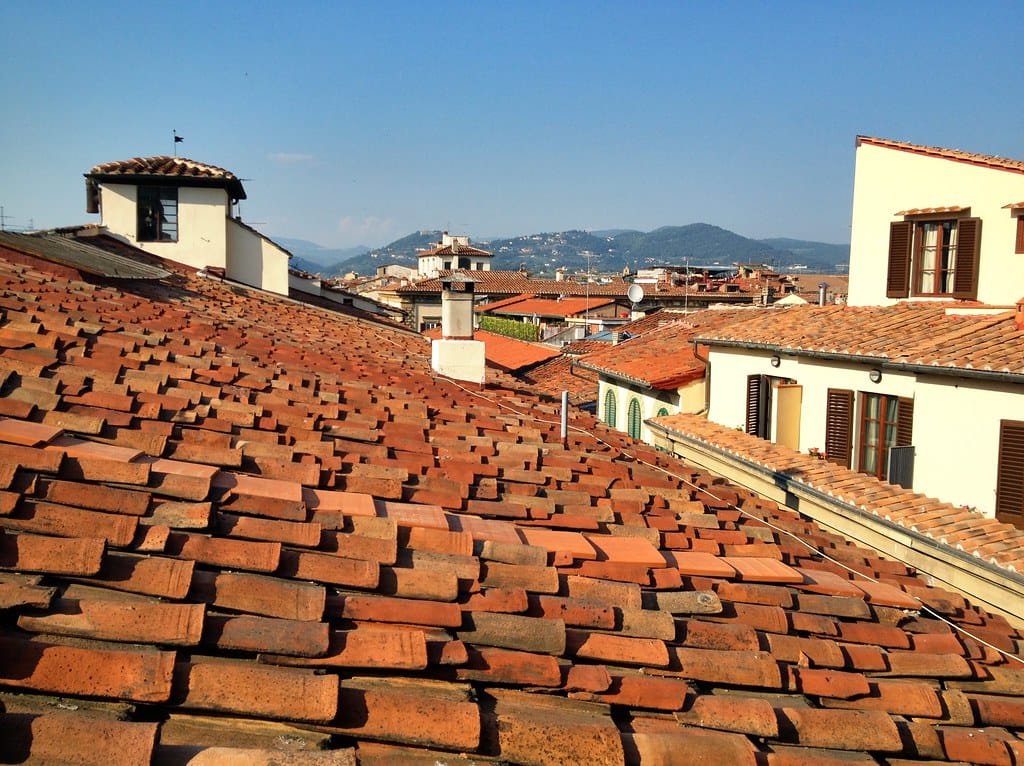Florence from our rental flat