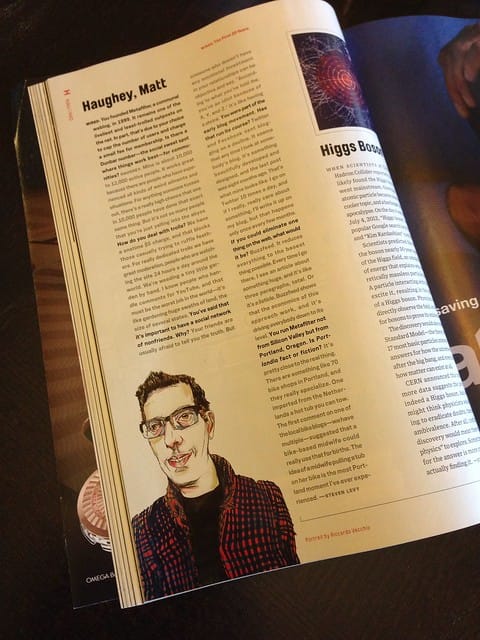 Powell's had the new Wired early!