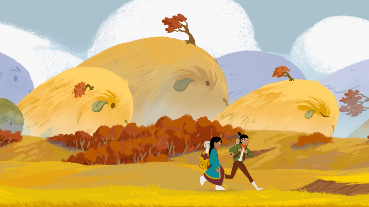 An ANIMATED BOOK TRAILER Appears!