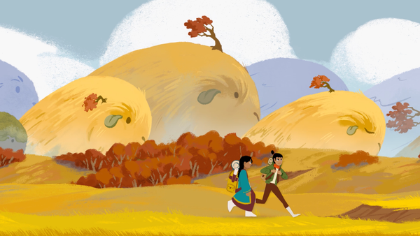 An ANIMATED BOOK TRAILER Appears!
