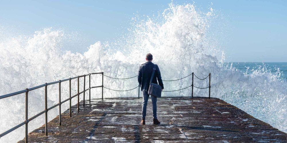 Coastal flood protection is not prepared for sea level rise / iStock