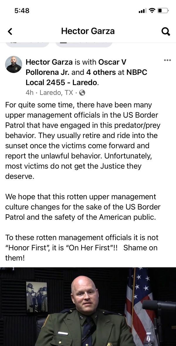 Border Patrol Agent Sex Crimes Spreadsheet