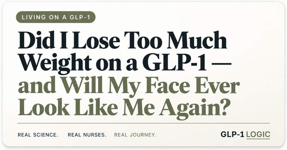 Did I Lose Too Much Weight on a GLP-1 — and Will My Face Ever Look Like Me Again?