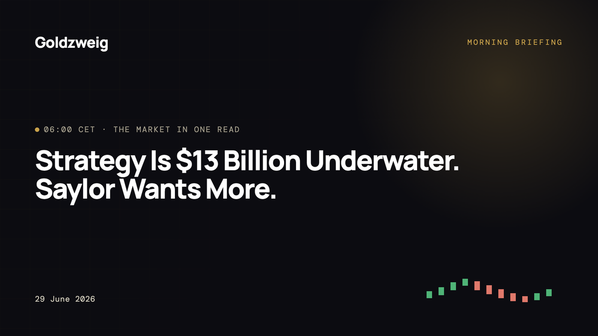 Strategy Is $13 Billion Underwater. Saylor Wants More.