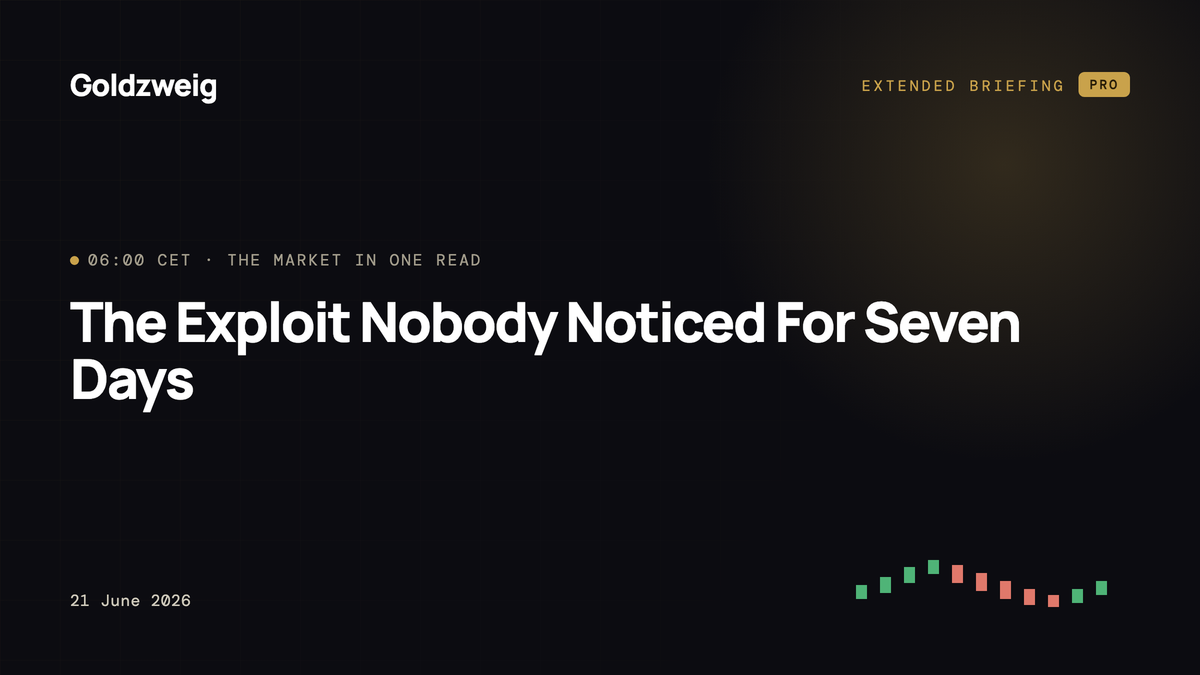 The Exploit Nobody Noticed For Seven Days