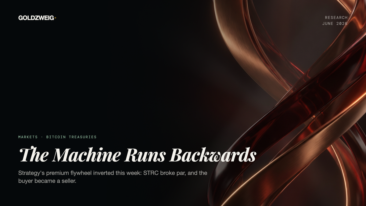 Saylor's Bitcoin Machine Just Started Running Backwards