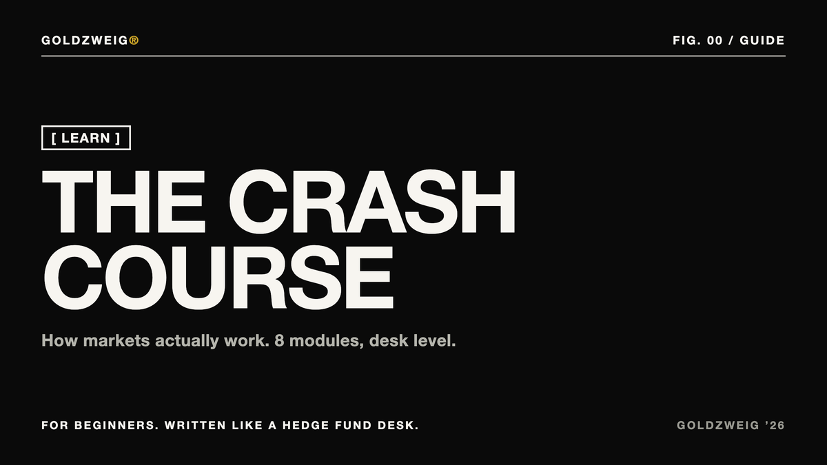 The Crash Course: How Markets Actually Work