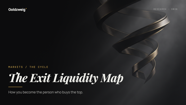 The Exit Liquidity Map: How You Become The Person Who Buys The Top