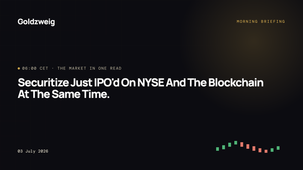 Securitize Just IPO'd On NYSE And The Blockchain At The Same Time.